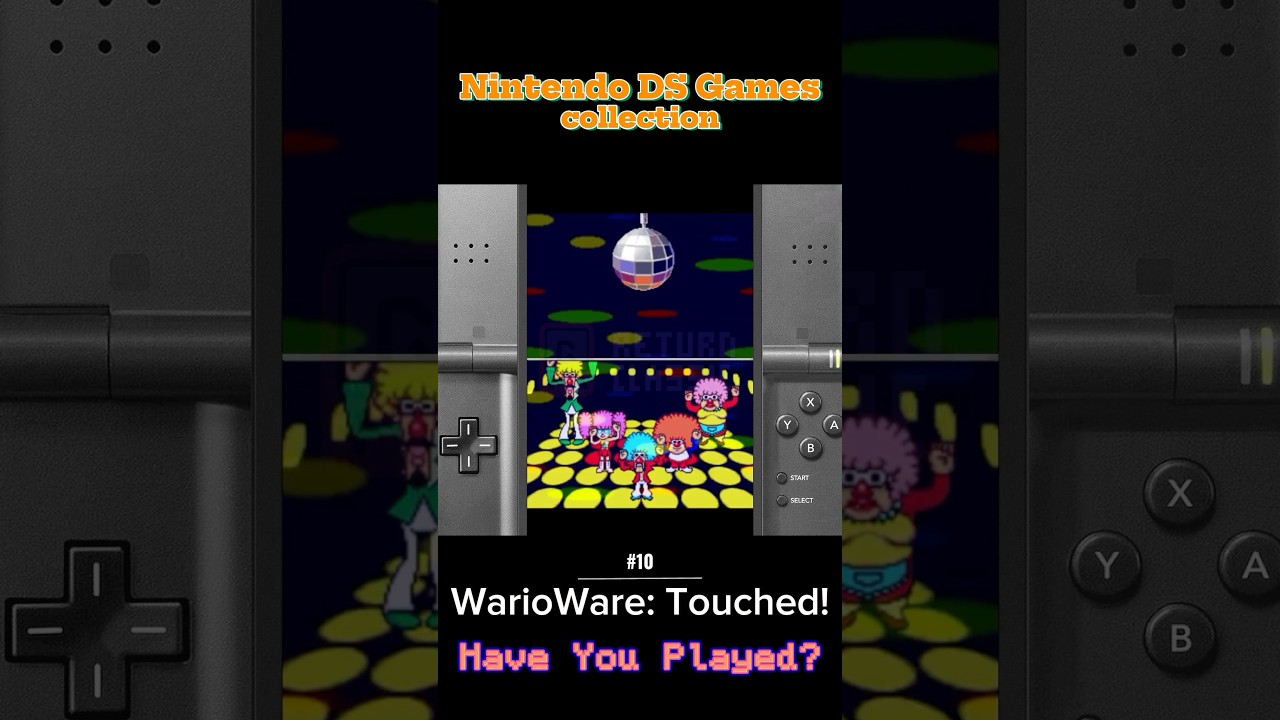 Experience the chaotic fun of WarioWare: Touched! on Nintendo DS! #warioware #videogames