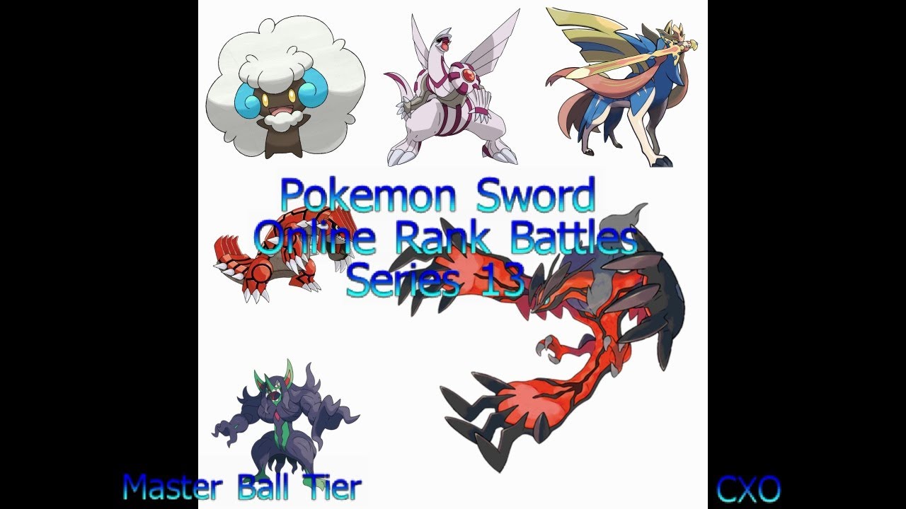 Pokemon Sword - Online Ranked Battles (Series 13) {Master Ball Tier}