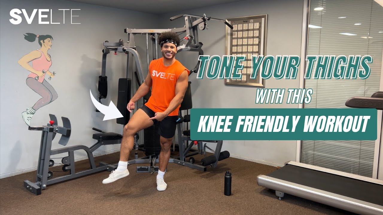 Easy Toned Thighs With This Knee Friendly Workout