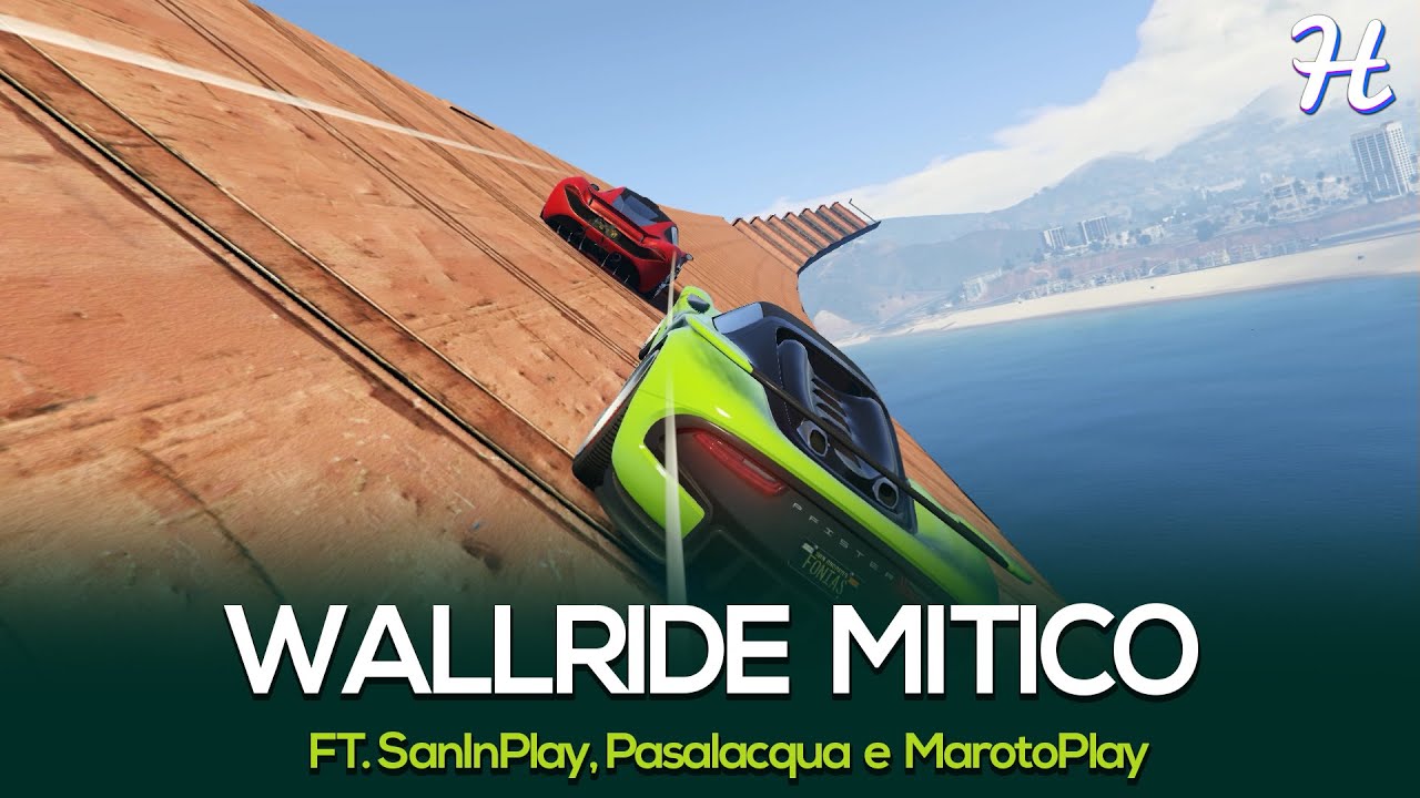 #GTA5 - WALLRIDE DEPRESSIVO ft. Pasalacqua, SanInPlay & MarotoPlay