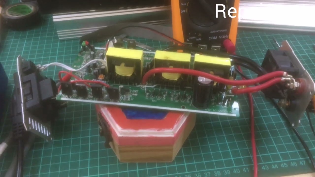 1000 Watt inverter tamiri, İnverter fault problem solution, inverter repair