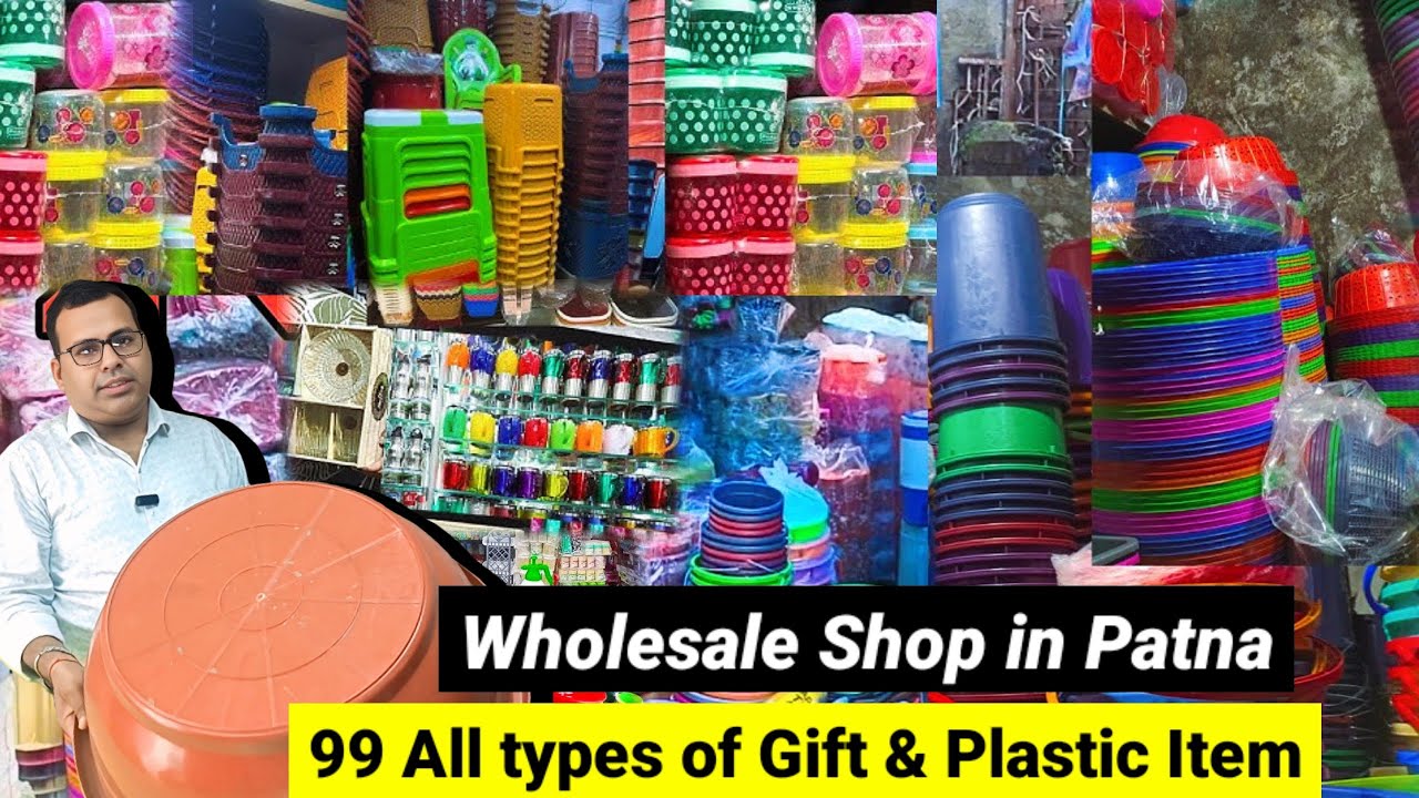 99 Ka Sabse Bada Wholesaler  Plastic, Crockery And Steel Plastic Item Wholesaler Patna  #99store