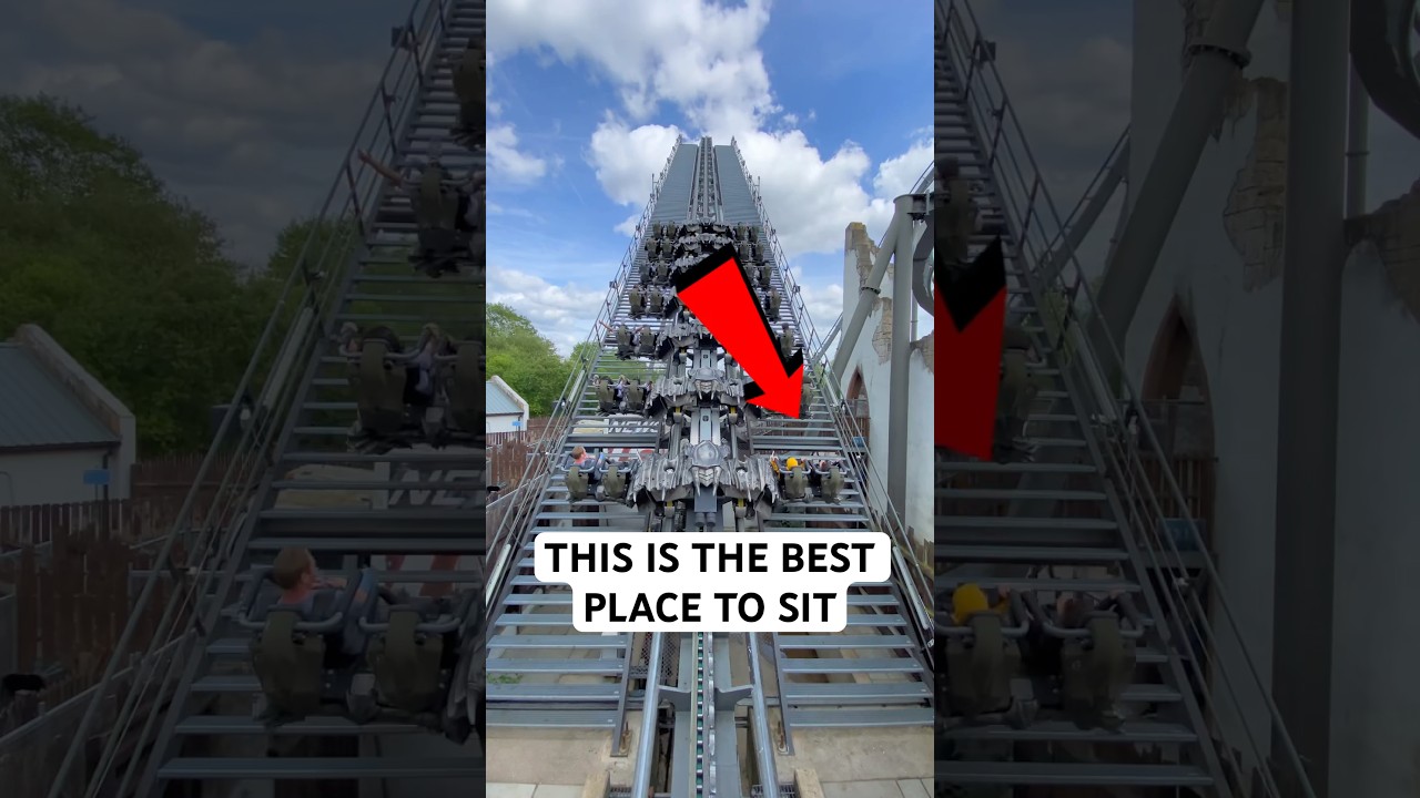 The BEST places to sit at Thorpe Park 😳