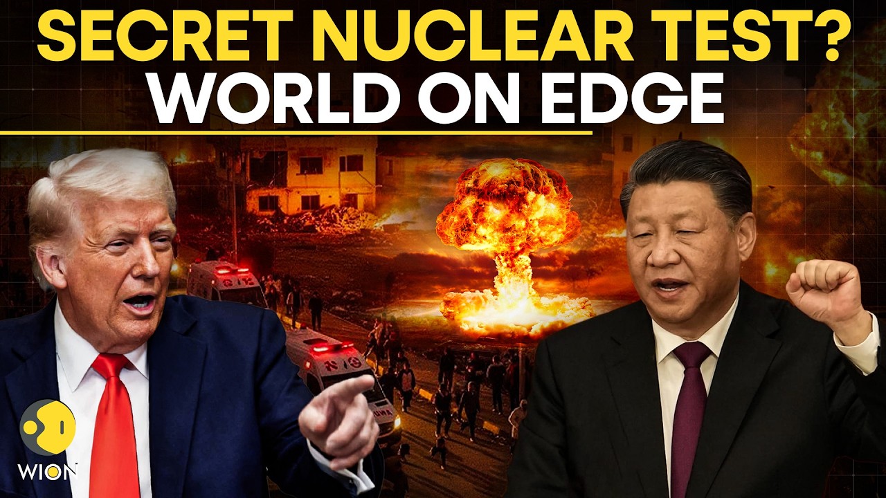 US-China Tensions LIVE: US Alleges China’s Secret Nuclear Test, Beijing Pushes Back! | WION