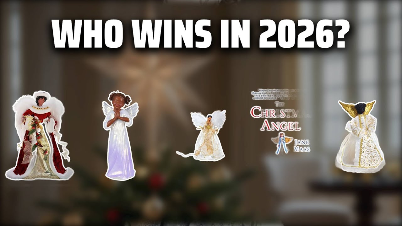 The Top 5 Best Black Christmas Tree Angel in 2026 - Must Watch Before Buying!