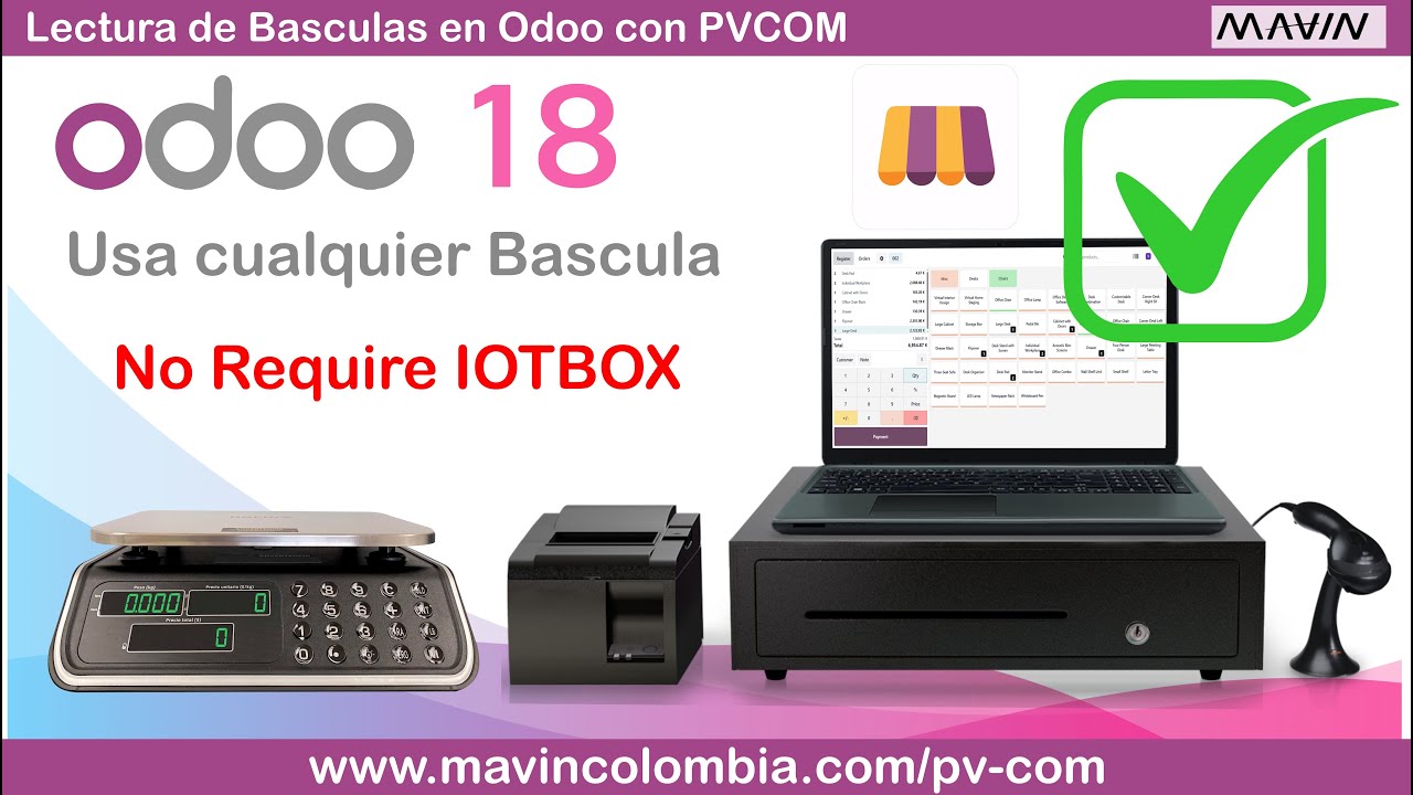 Punto de Venta POS Odoo 18 con Bascula sin necesidad de usar el IoTBox para Registrar el peso