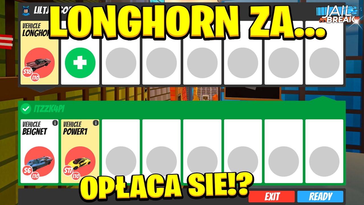 CO LUDZIE DALI MI ZA AUTO LONGHORN?! OPŁACAŁO SIĘ?!🤑TREJDY W JAILBREAK! (Roblox Jailbreak)