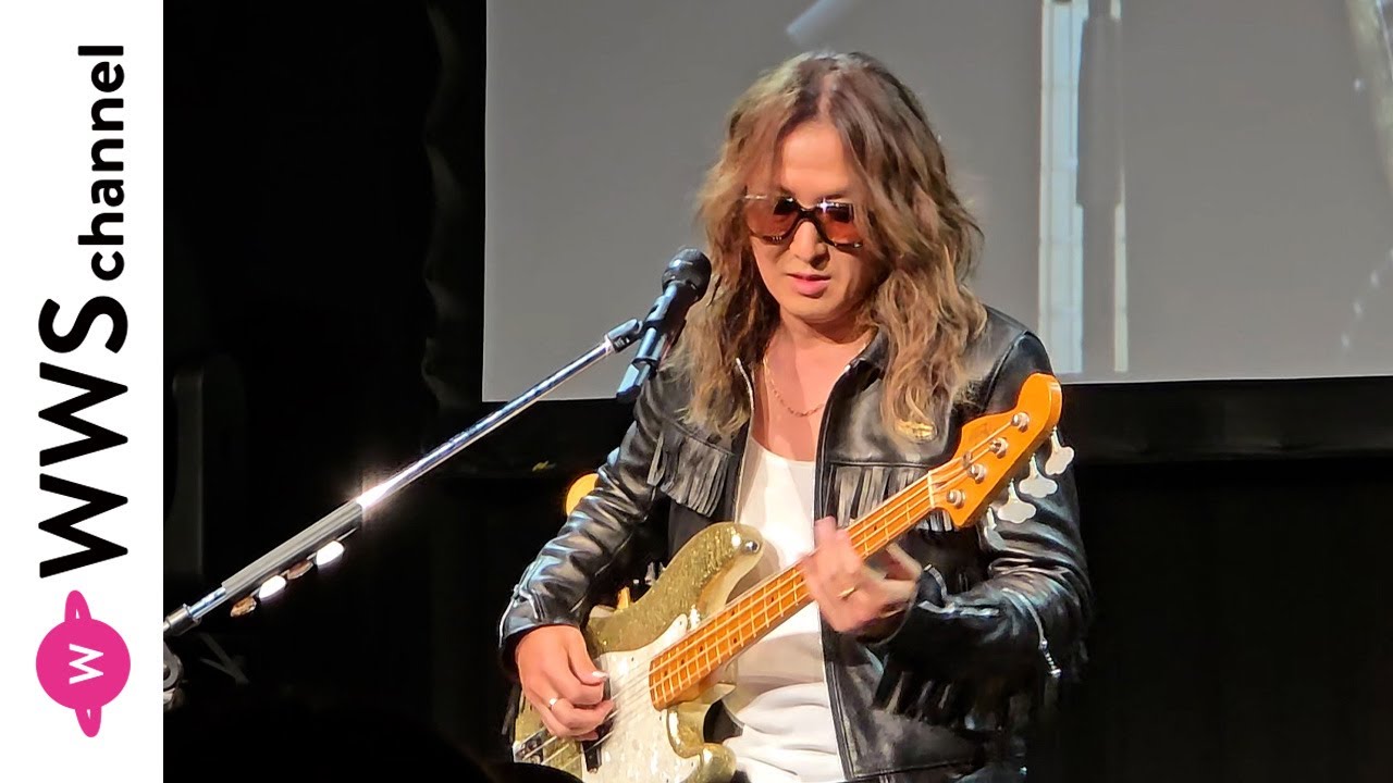 J(LUNA SEA)、表参道ヒルズでフェンダーの魅力語る！LUNATIC FEST.2025(ルナフェス)への意気込みも…＜FENDER EXPERIENCE 2025＞