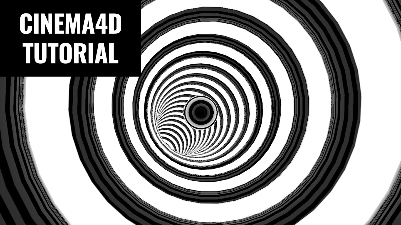 CINEMA4D TUTORIAL -TROUGH THE TUNNEL