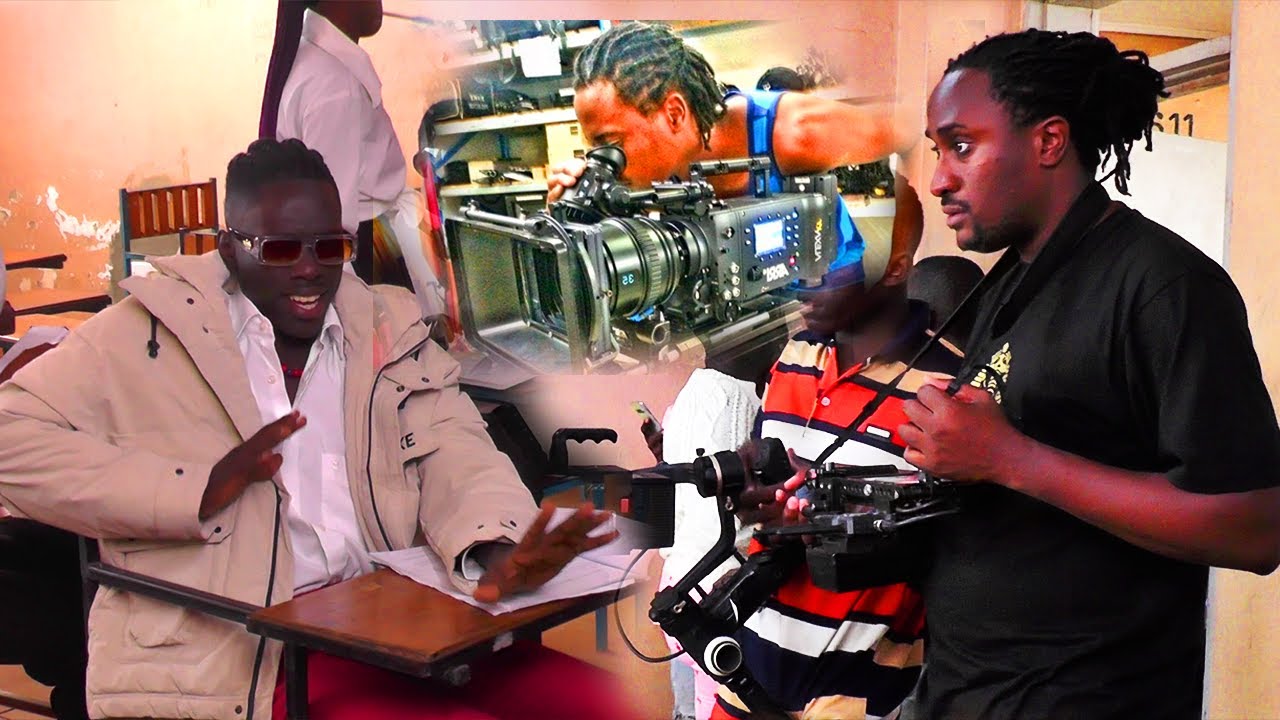 SASHA VYBZ ON CAMERA🎬🎥 - LUCKY JO'S NEW SONG - KAMPALA RUSH VIDEO SHOOT