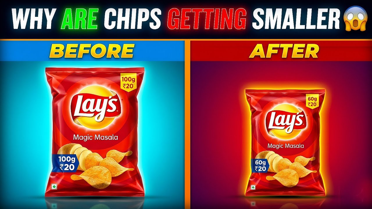 Wye Are Chips Getting Smaller 😱 | Top 6 Amazing Facts | @Fact Mi 