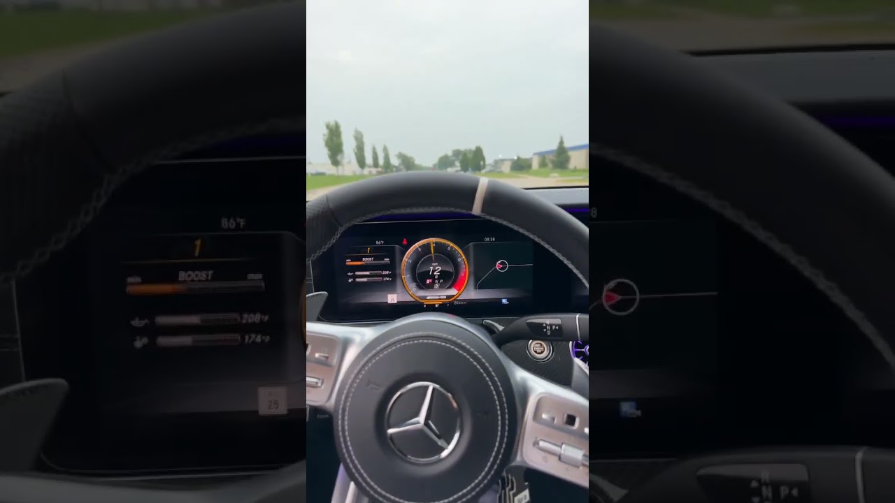 2020 E63S STAGE 2 Launch control! #bananas #e63s #amg #launchcontrol #mercedes