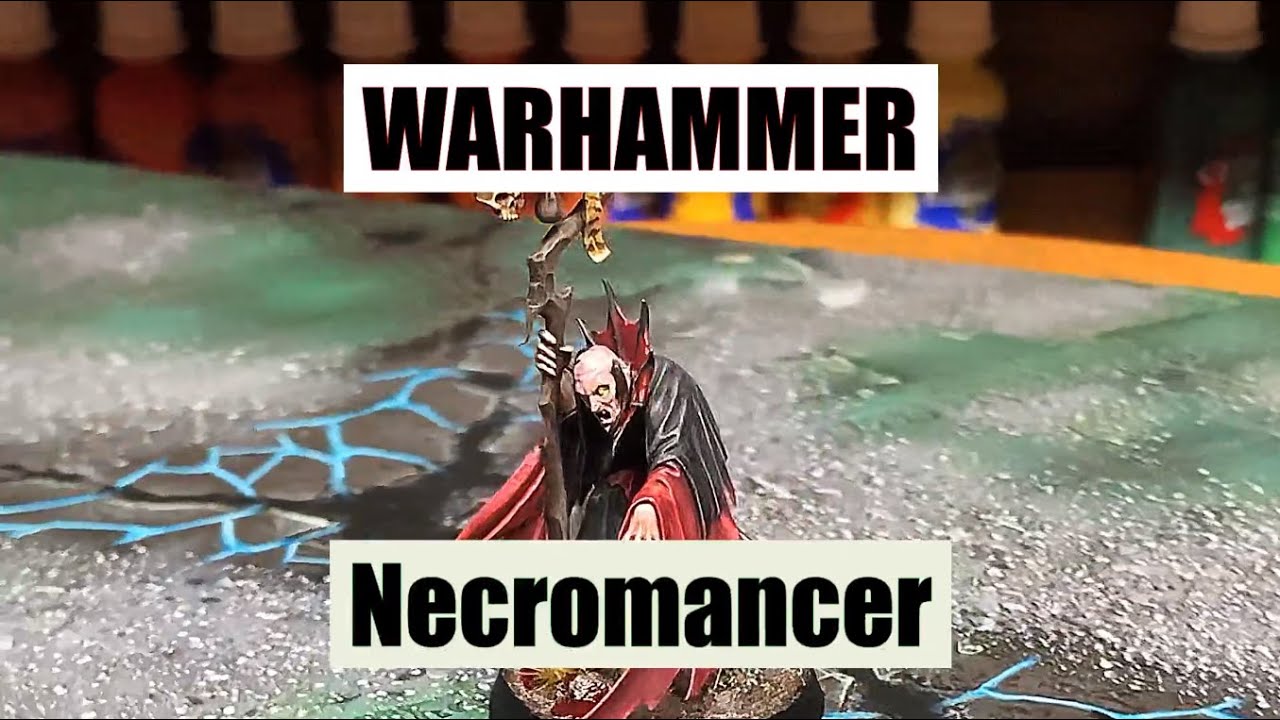 Warhammer Necromancer painted for Warcry