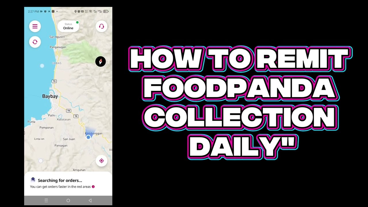 How to Remit Foodpanda Collection Daily