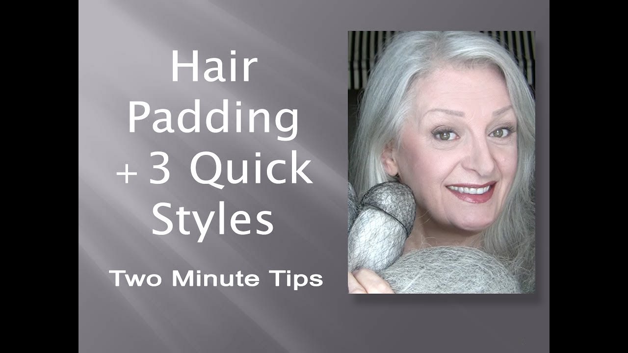 Hair Padding + 3 Fast & Easy Hairstyles for Any Occasion Including Bridal - I