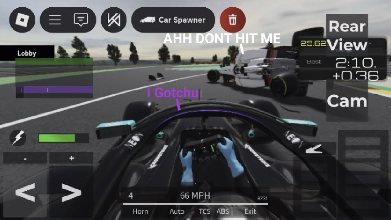 Testing the New Mercedes W11 in Formula STVR (Roblox)