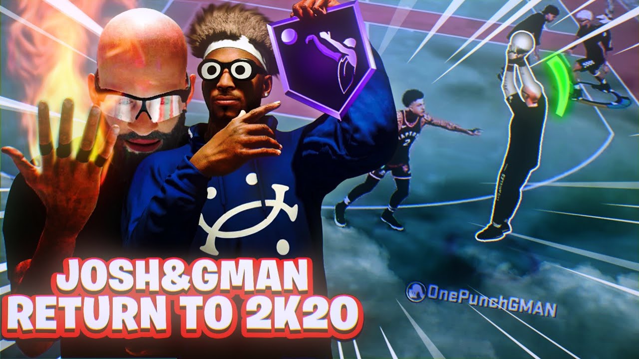 i tried escaping pain by returning to nba2k20 w/ GMAN
