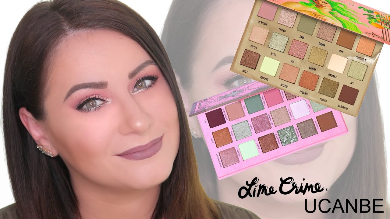 Ucanbe Magic Spell vs Lime Crime Venus XL 2 Palettes Comparison