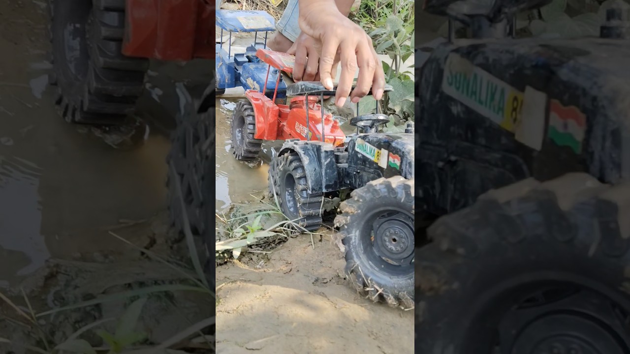 tractor 🚜 khet me chalaya, #shorts #viralshort #tractortrolley #2026 #rktractors #swarajshop
