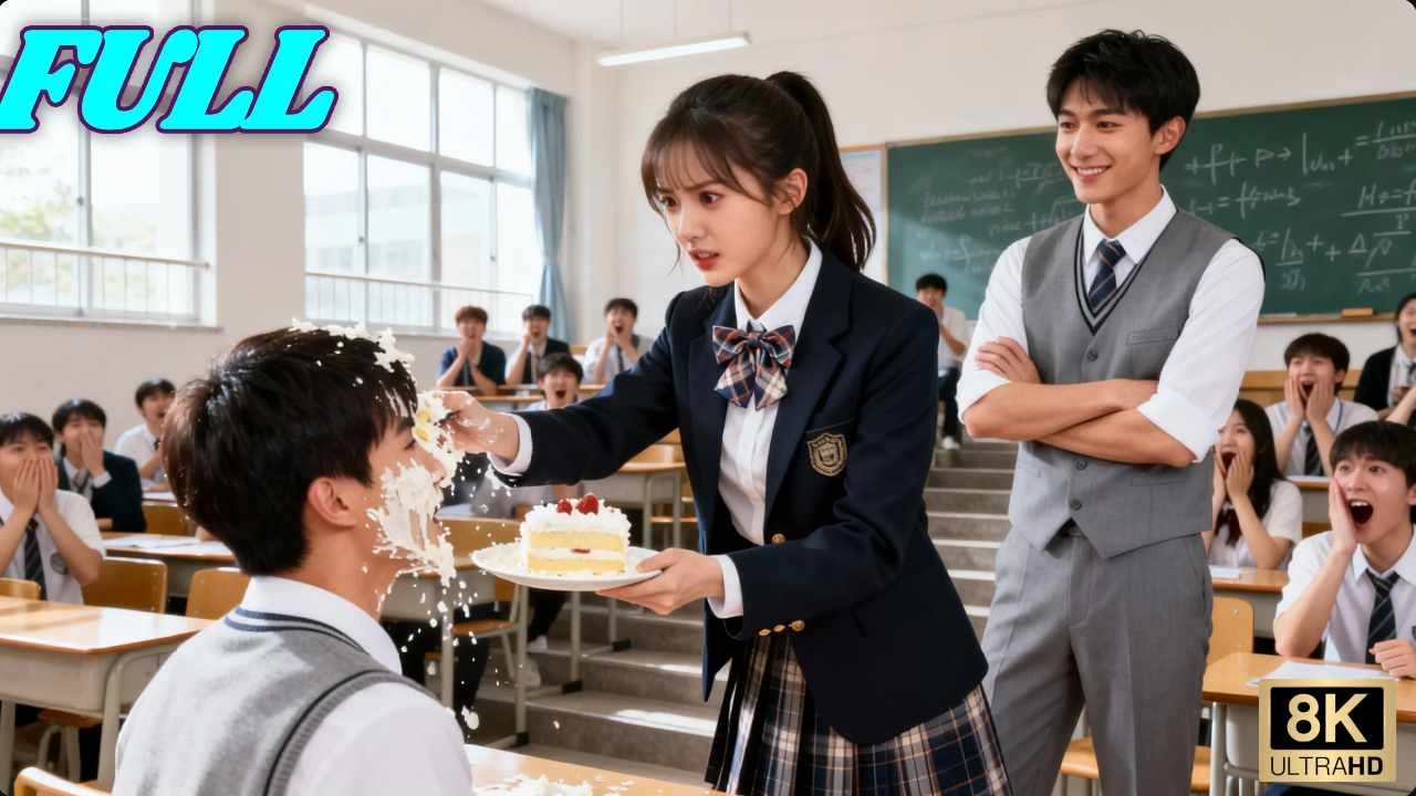 Ruthless CEO never smiled, but laughed as a poor girl smashed cake on her fiancé’s face!