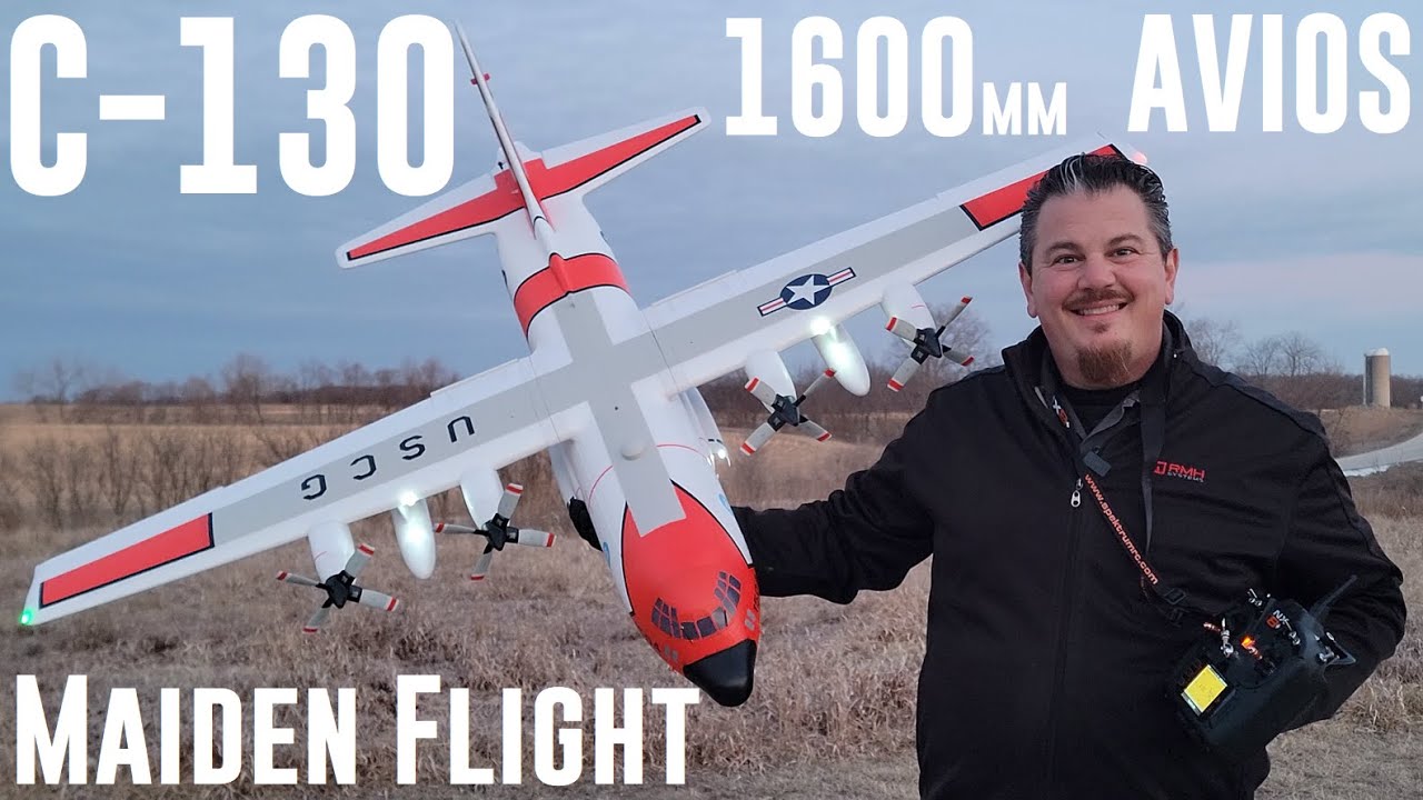 Avios - C-130 - 1600mm - Maiden Flight