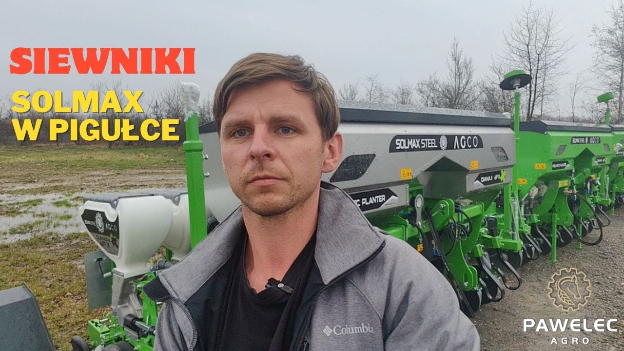 Wszystko o siewnikach pneumatycznych Solmax w Pigułce  👌💊🌱