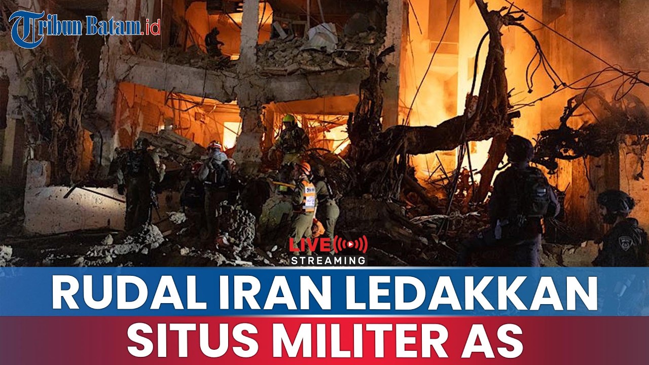 🔵Rudal Iran Ledakkan 10 Tempat Persembunyian Tentara AS hingga Situs-situs Militer