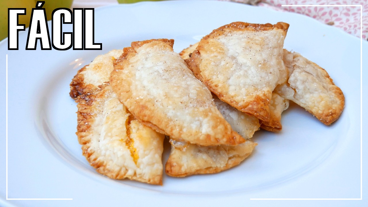 Con HOJALDRE hago estos PASTELITOS CREMOSOS 🥐 | Sin HUEVO y en 5 MINUTOS
