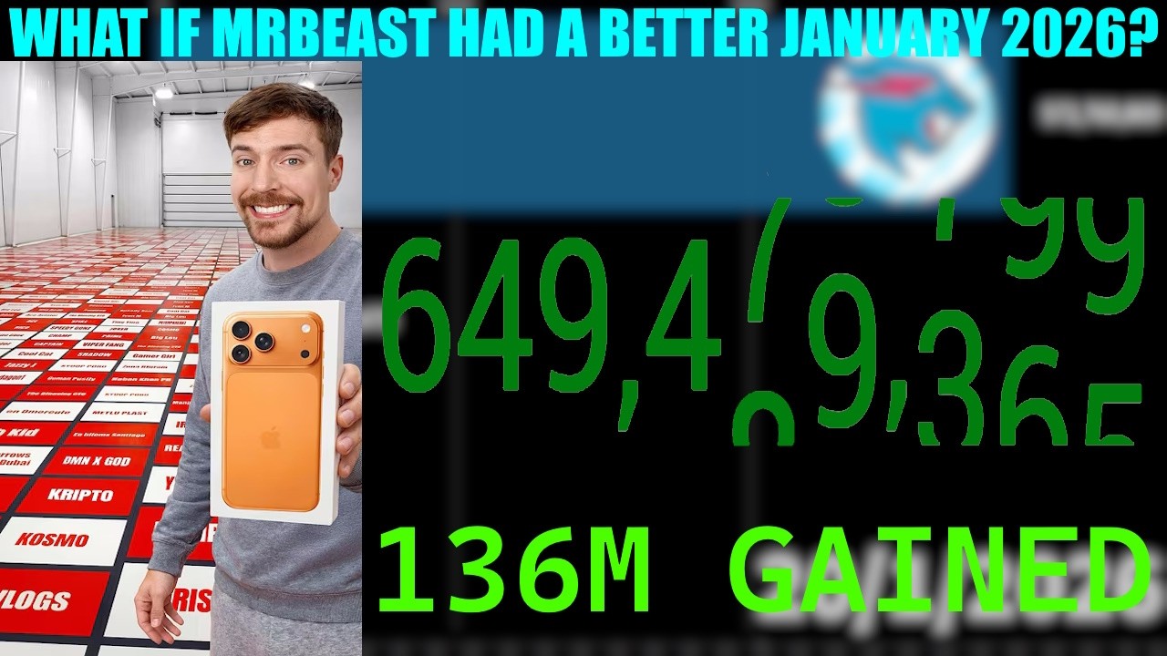 What if MrBeast had a better January 2026?