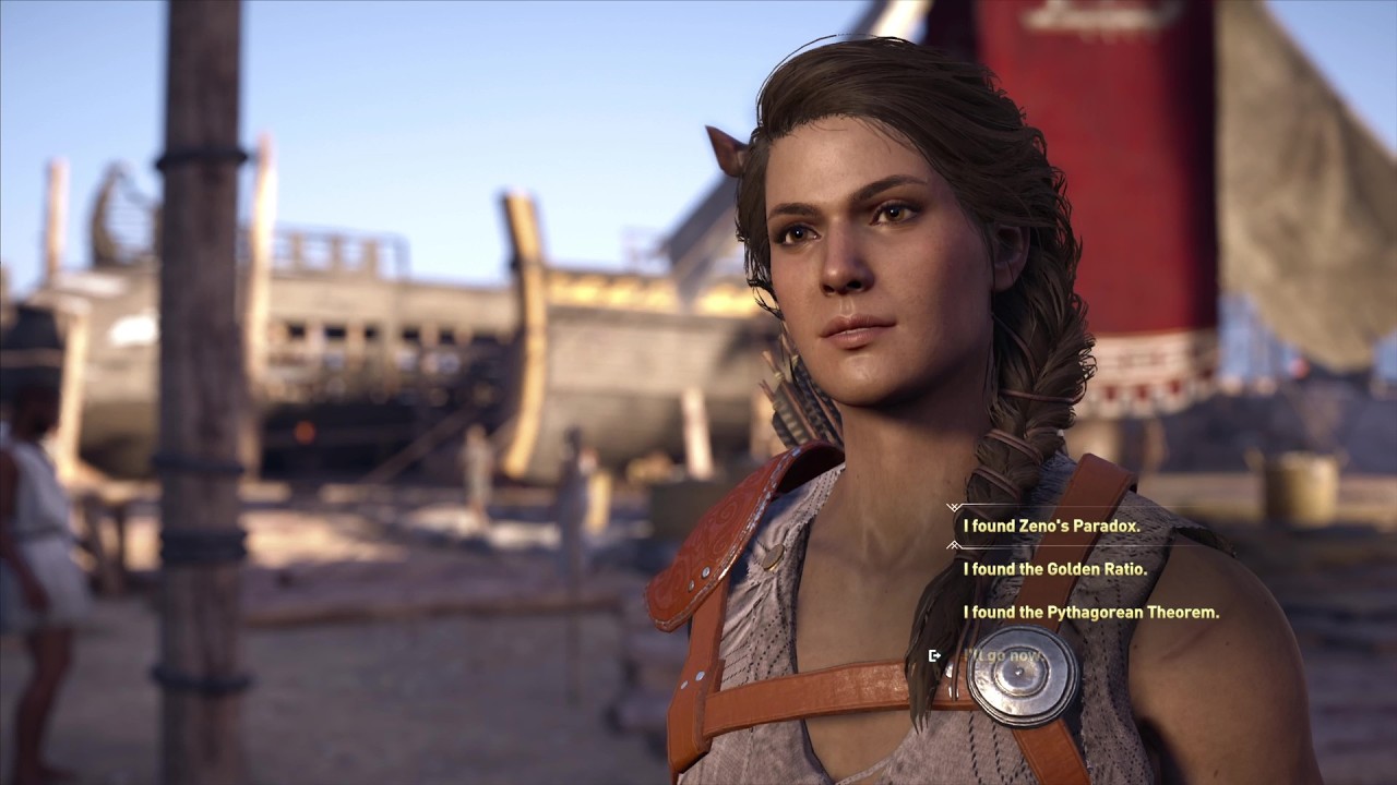 305 AC Odyssey Quest The Dunce Conundrum Ubicacion Zenos Paradox Golden Ratio y Pythagorean Theorem