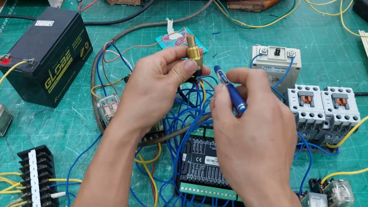 Mô hình đấu nối bộ điều khiển cho hầu hết các loại máy phát điện