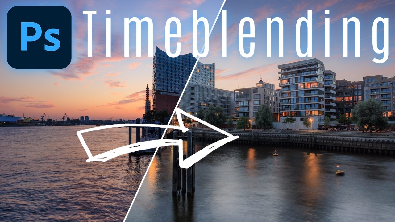 Timeblending Photoshop Tutorial Deutsch