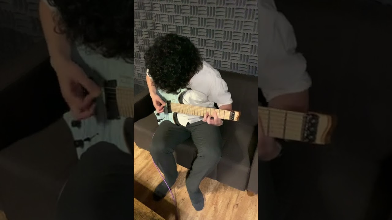 7弦ギターで試奏する時の曲を弾いてみた