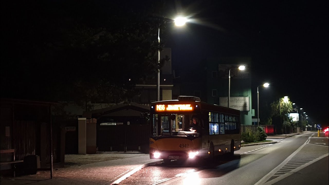 ↯ Jelcz M121I/4 Mastero #4942 (MZA Warszawa) [🚍N66] ↯