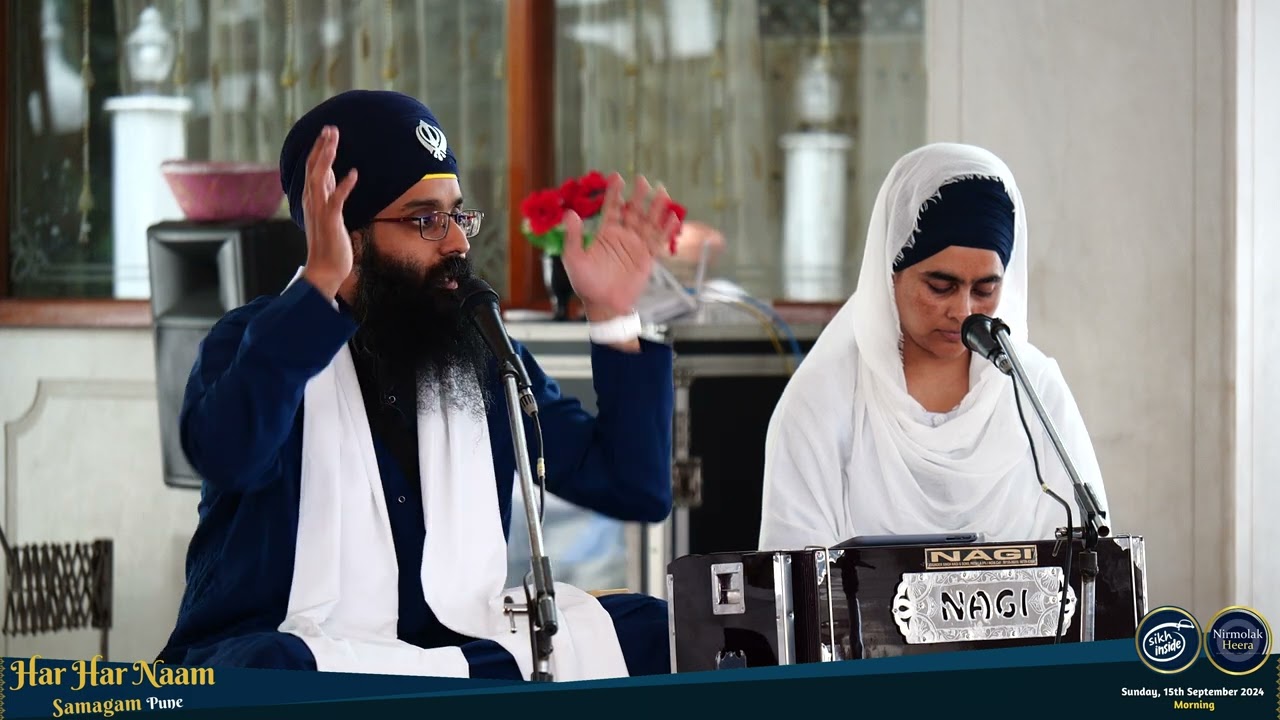 Gurmat Veechar ~ Dr. Rasvinder Singh & Bibi Mandeep Kaur UK | Har Har Naam Pune 2024 | Day 3AM