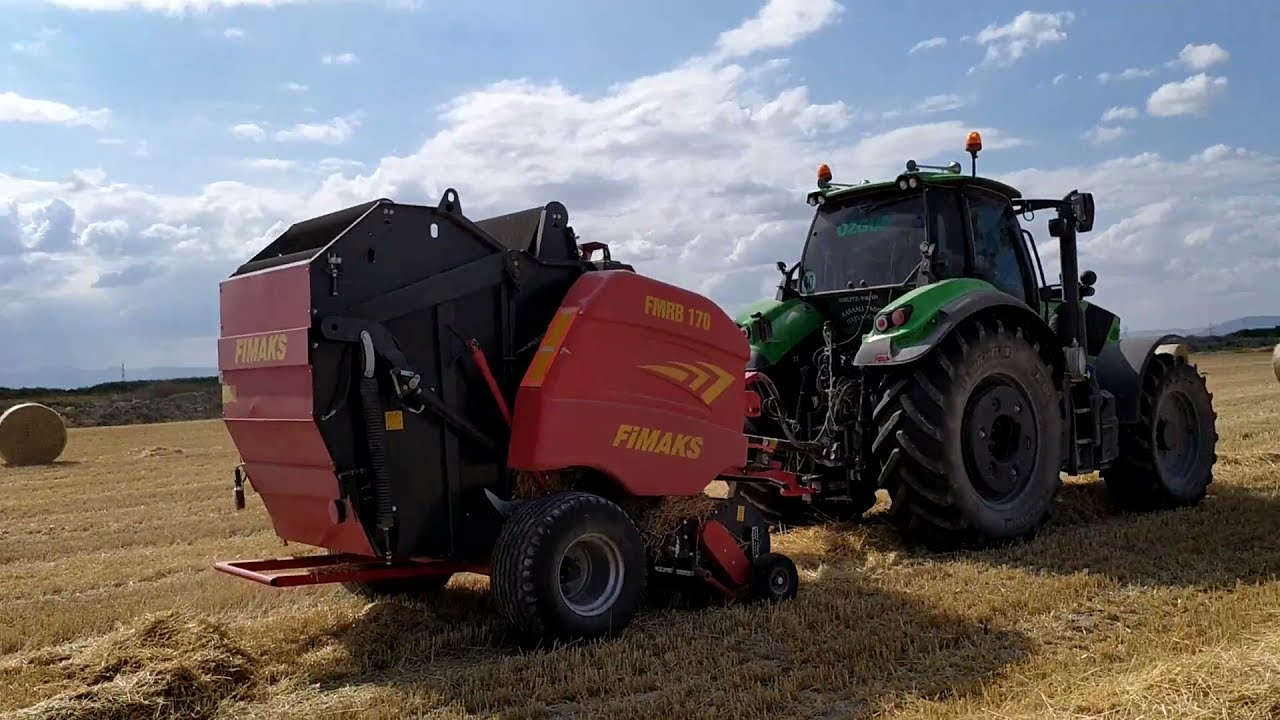 Fimaks RB170 Ailesi Büyüyor - Konya Karakaya'dayım. #Rulo #Silindirik #Yuvarlak #Balya #Saman #Yonca