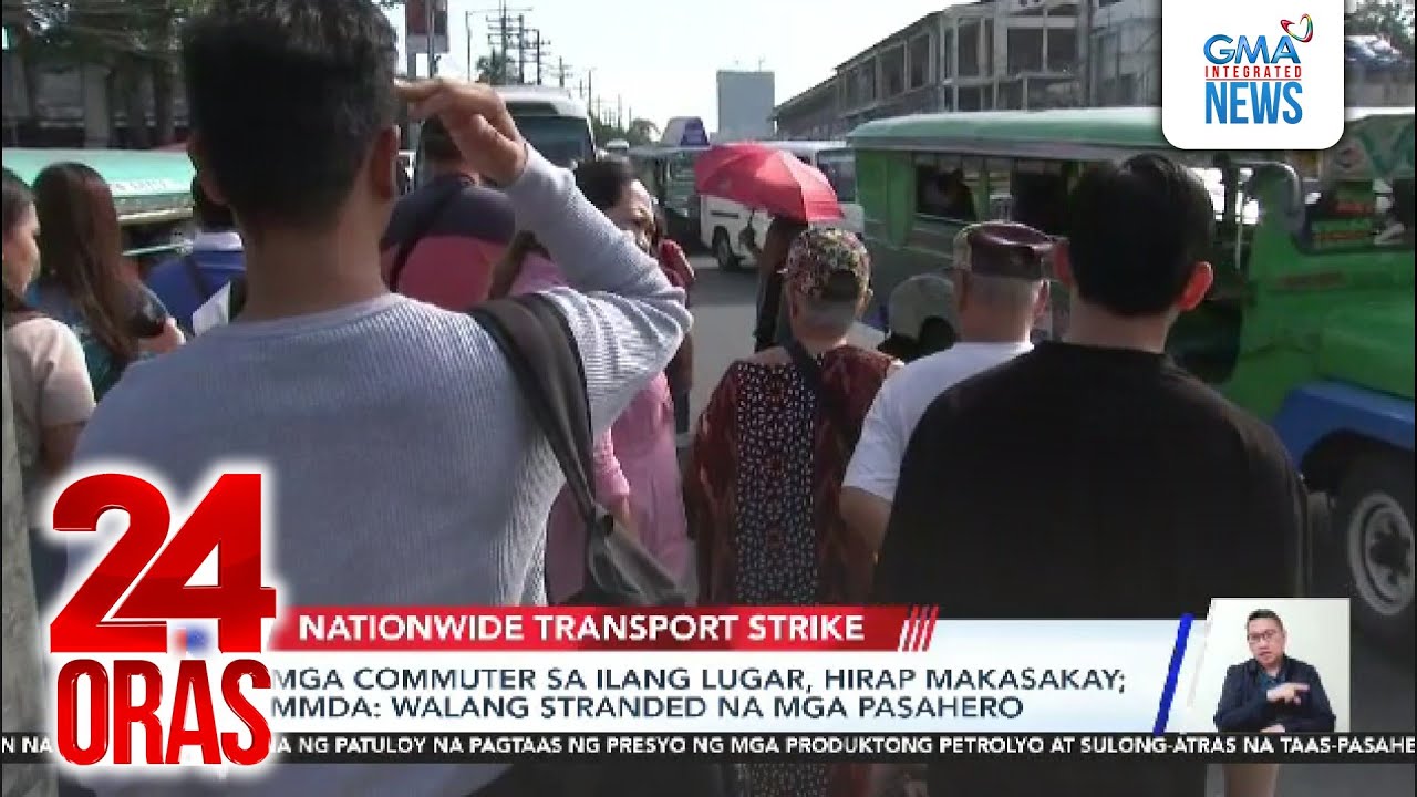 Mga commuter sa ilang lugar, hirap makasakay; MMDA - Walang stranded na mga pasahero | 24 Oras