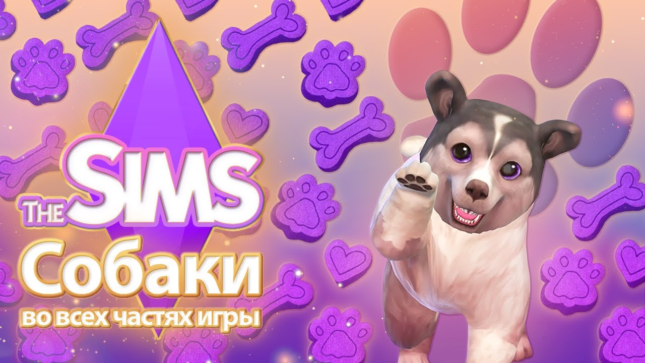 Я изучила собак в The Sims - ваши самые верные друзья 🐶🐾