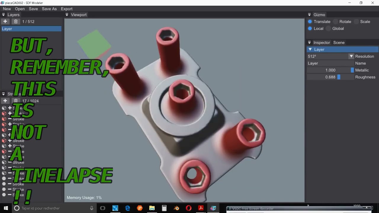 Fun With SDFModeler another nice and simple one !!