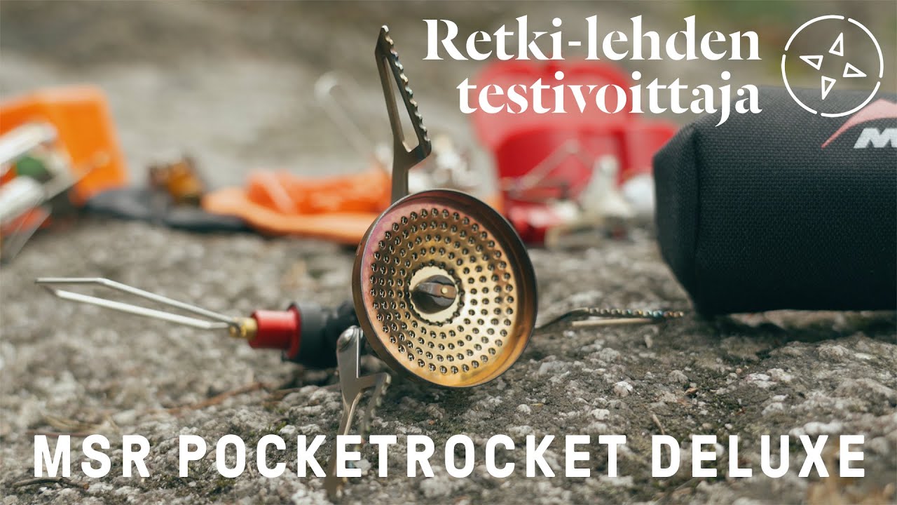 Retki-lehden kaasukeitintestin vakuuttava voittaja: MSR PocketRocket Deluxe