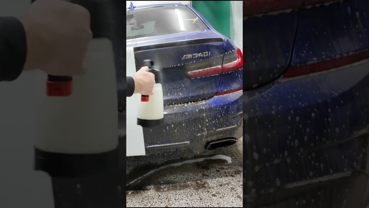 best car pre-wash gyeon foam vs bilt hamber touchless
