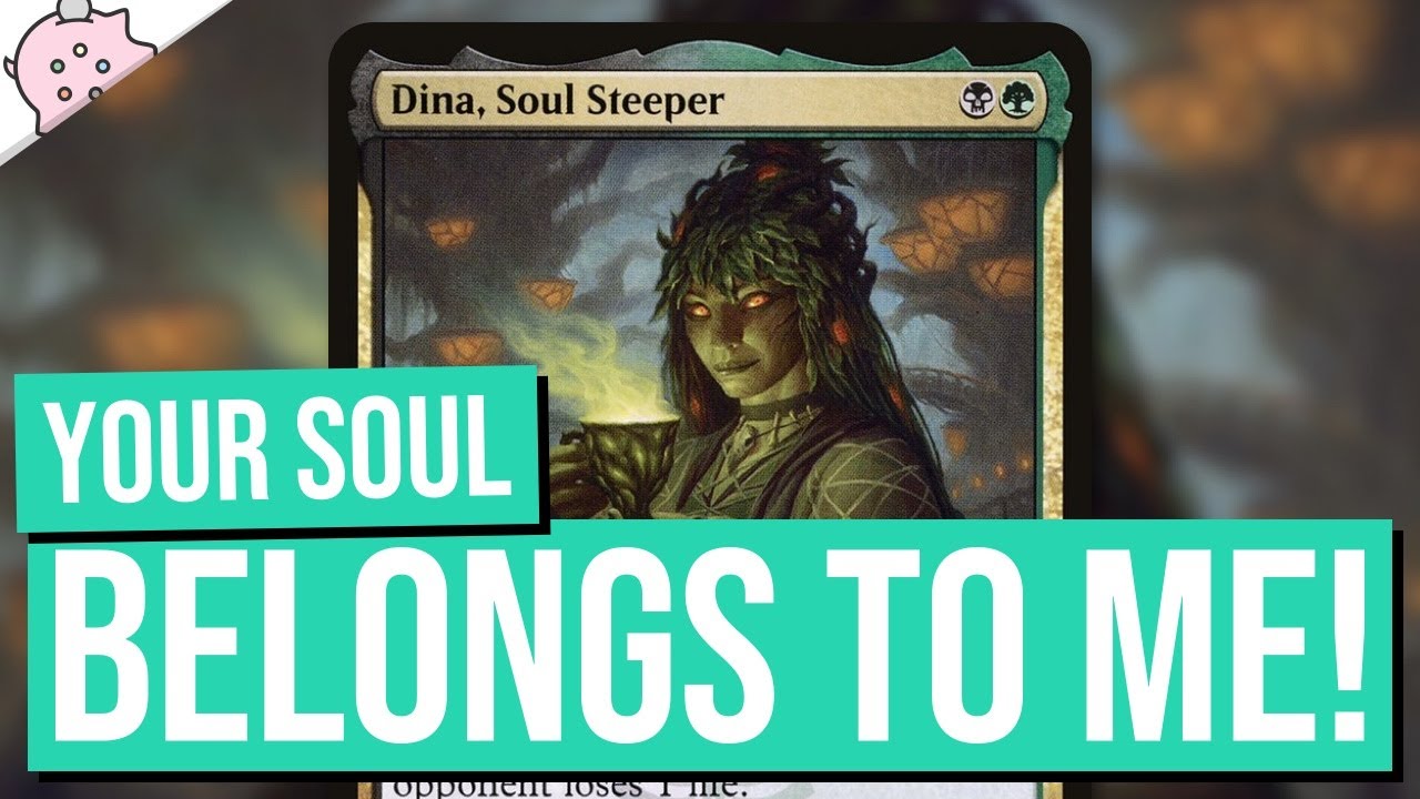 Твоя душа принадлежит мне! | Дина, Soul Steeper | EDH | Командир | Magic the Gathering
