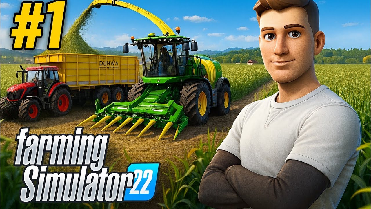 De azi începe aventura! Primul meu episod FS22 🚜