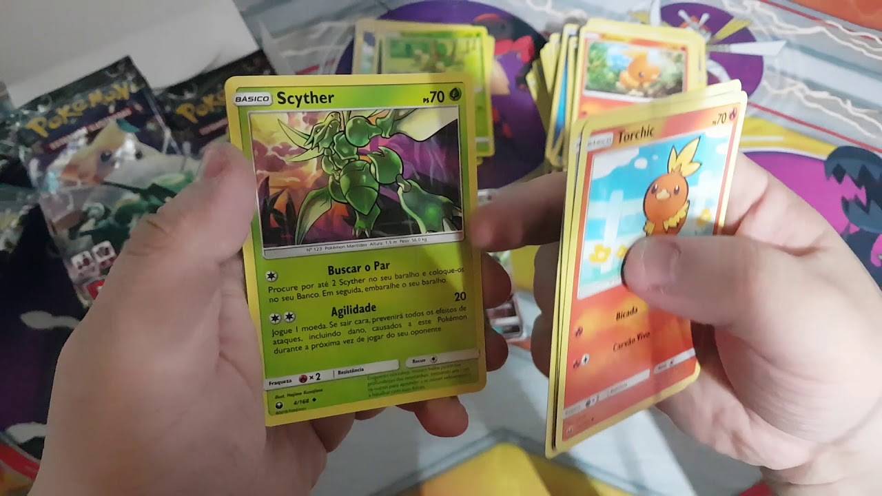 Pok&eacute;mon TCG - Tempestade Celestial - Unbox