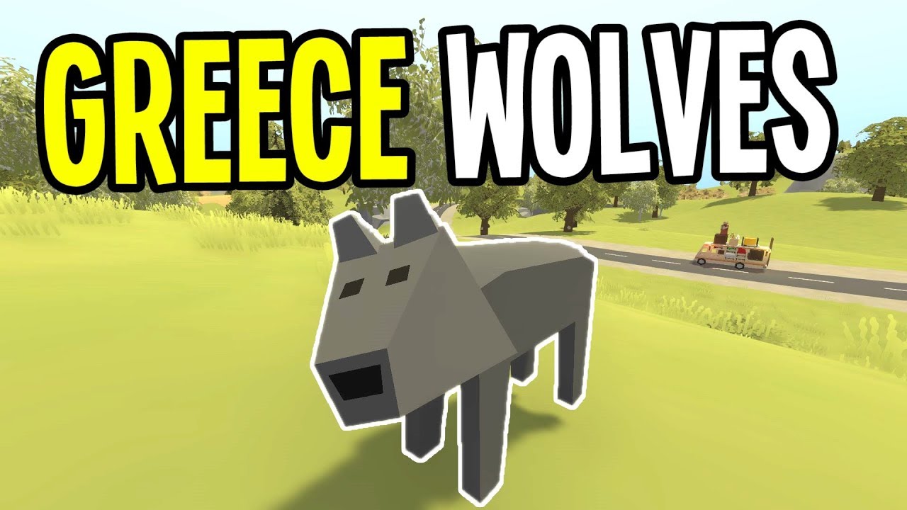 Unturned - MAULED by WOLF in GREECE - Greece Map Survival - Episode 4