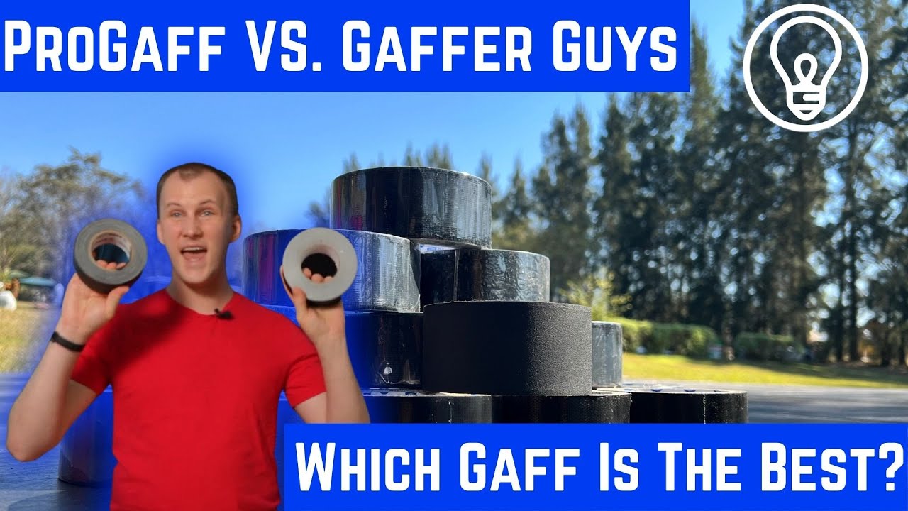 Which Gaff Tape is the Best?  ProGaff vs. Gaffer Guys