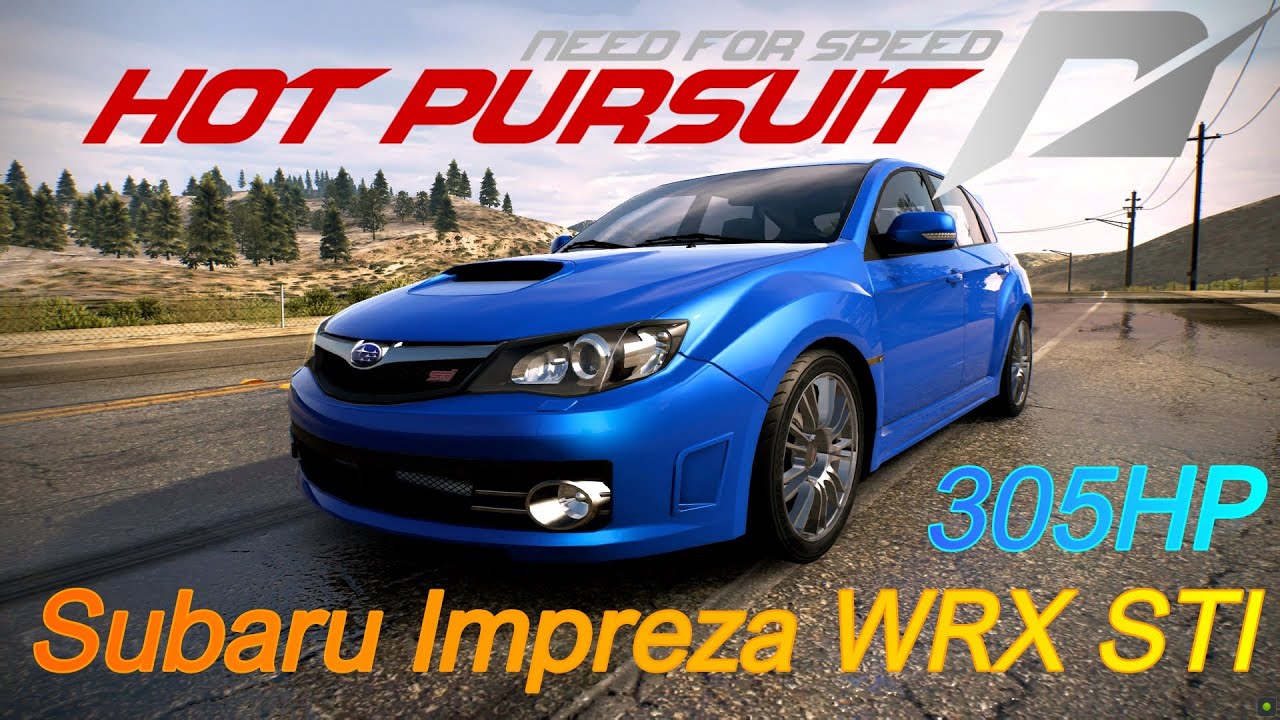Need for Speed: Hot Pursuit (2010) Gameplay - Subaru Impreza WRX STI