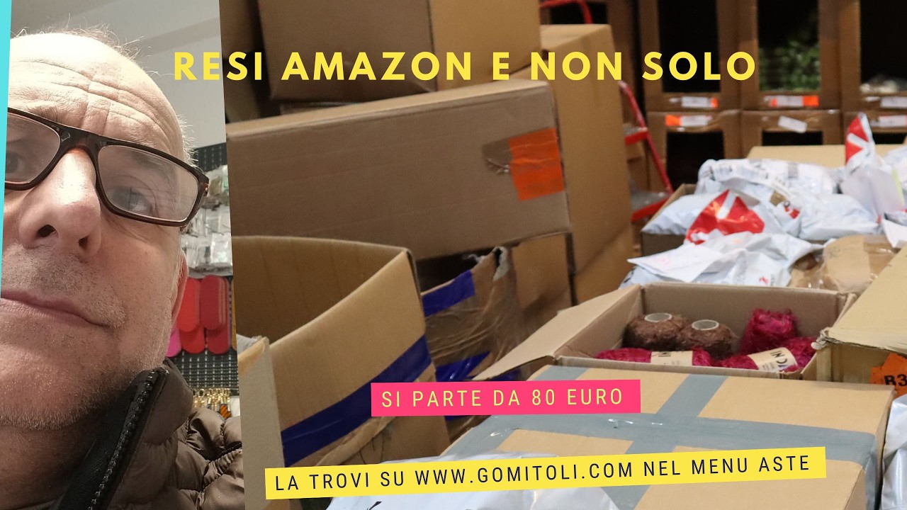 Asta resi amazon e non solo COMPRA ORA ATTIVO
