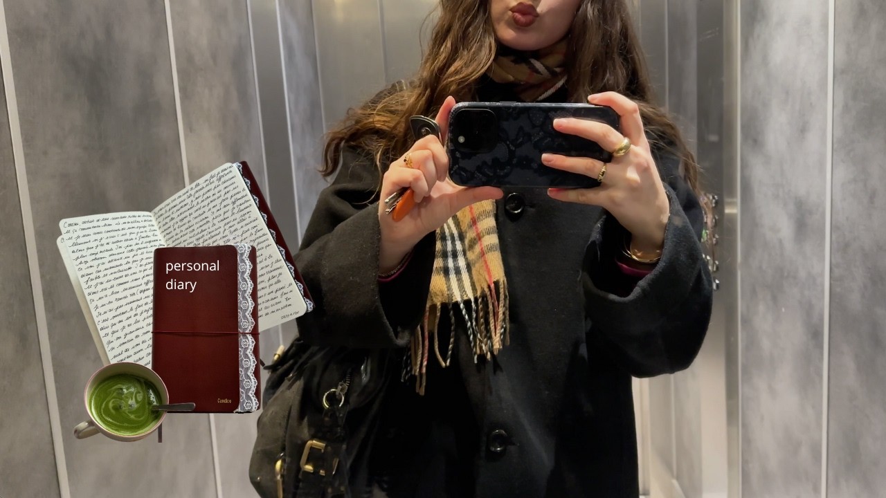 personal diary : réflexions sur soi, matcha et écriture ♡