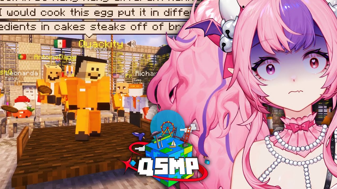 We Got Sent To Minecraft Prison In The QSMP